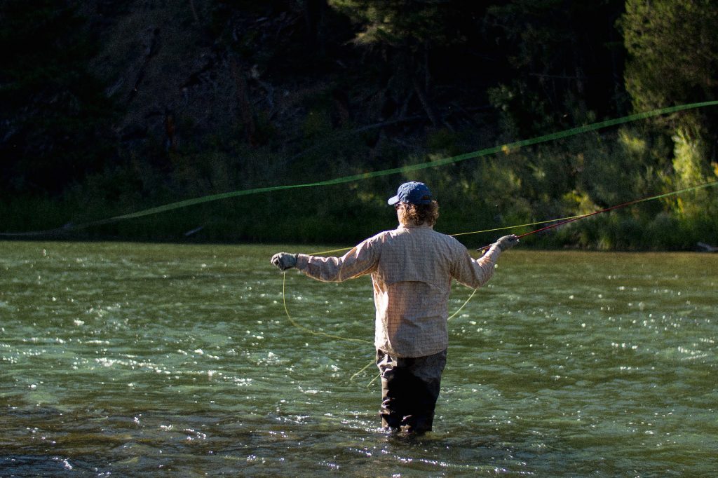 Blackfoot River Montana Fly Fishing near Ovando, MT with Headhunters.