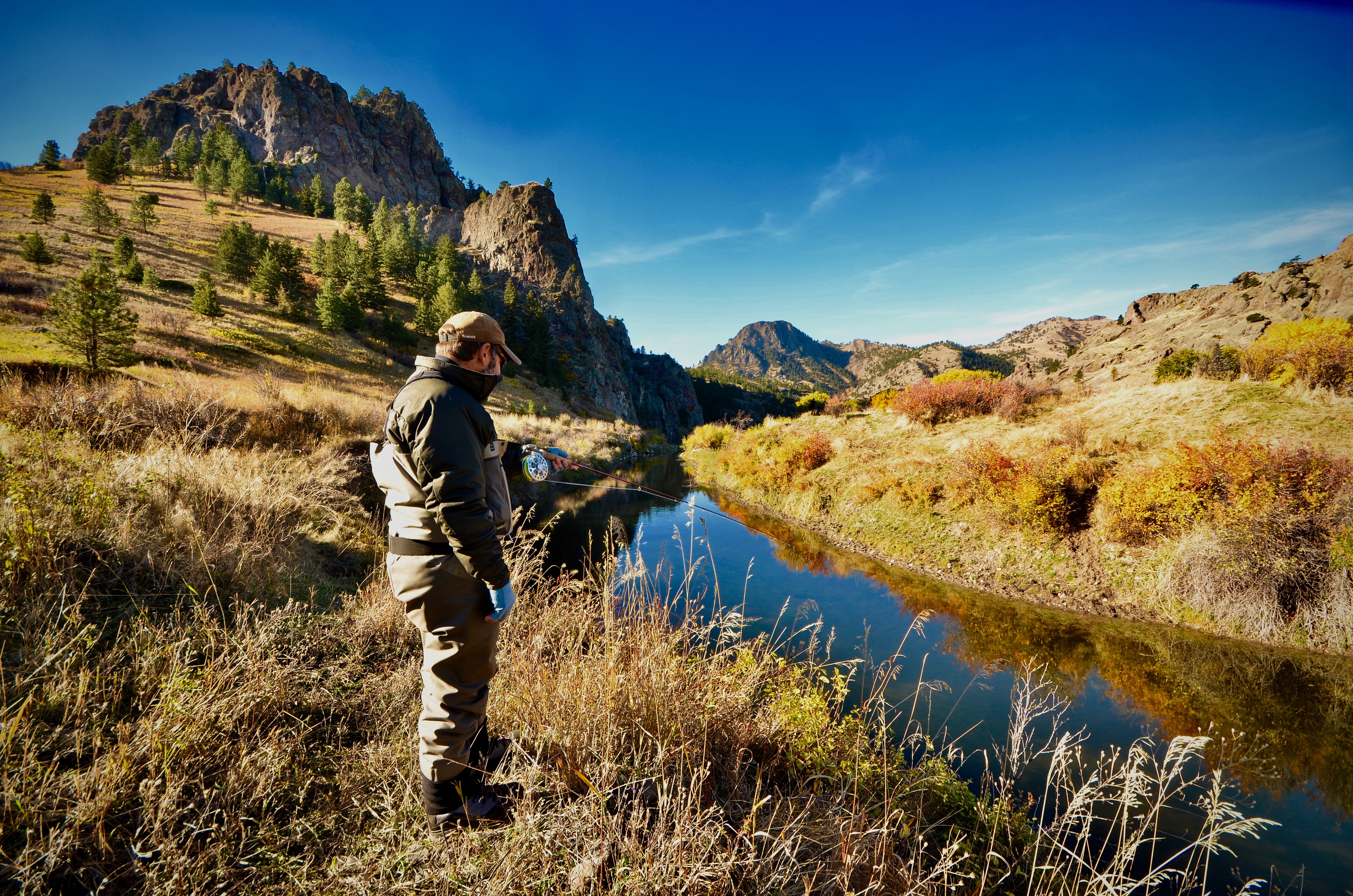 Hump Day, Halloween, October River Scene