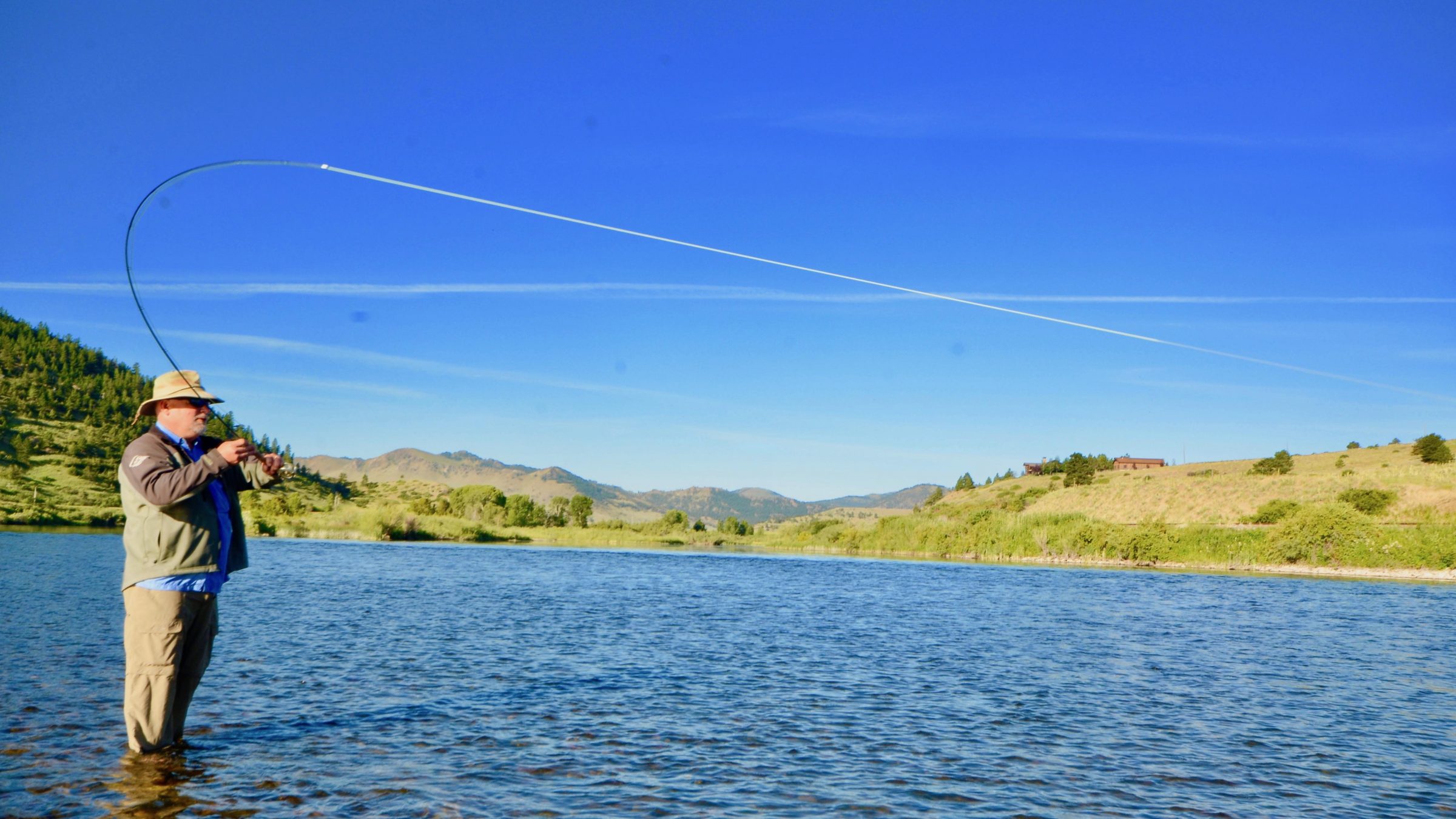 Friday Foto All Hooked Up on the Dry Fly