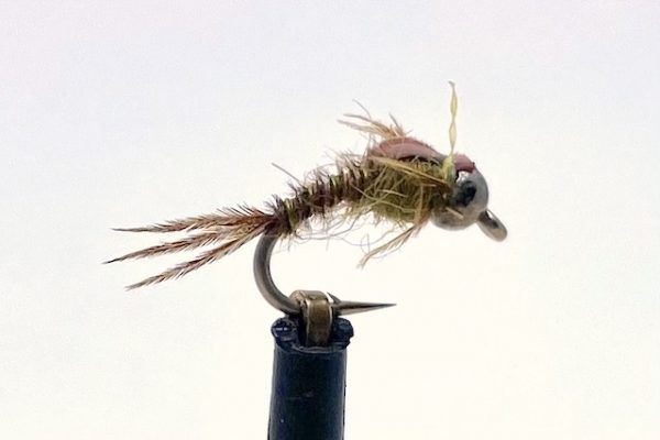 Montana Fly Company Galloup's BWO Nymph Fly - 18 - Blue Wing Olive