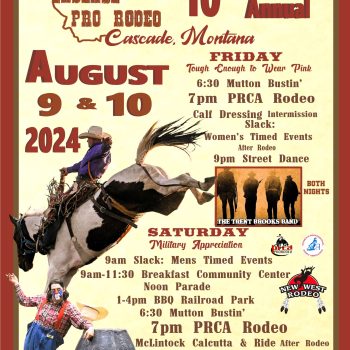 Friday Fishing Report Mid August & Rodeo Tonight in Cascade