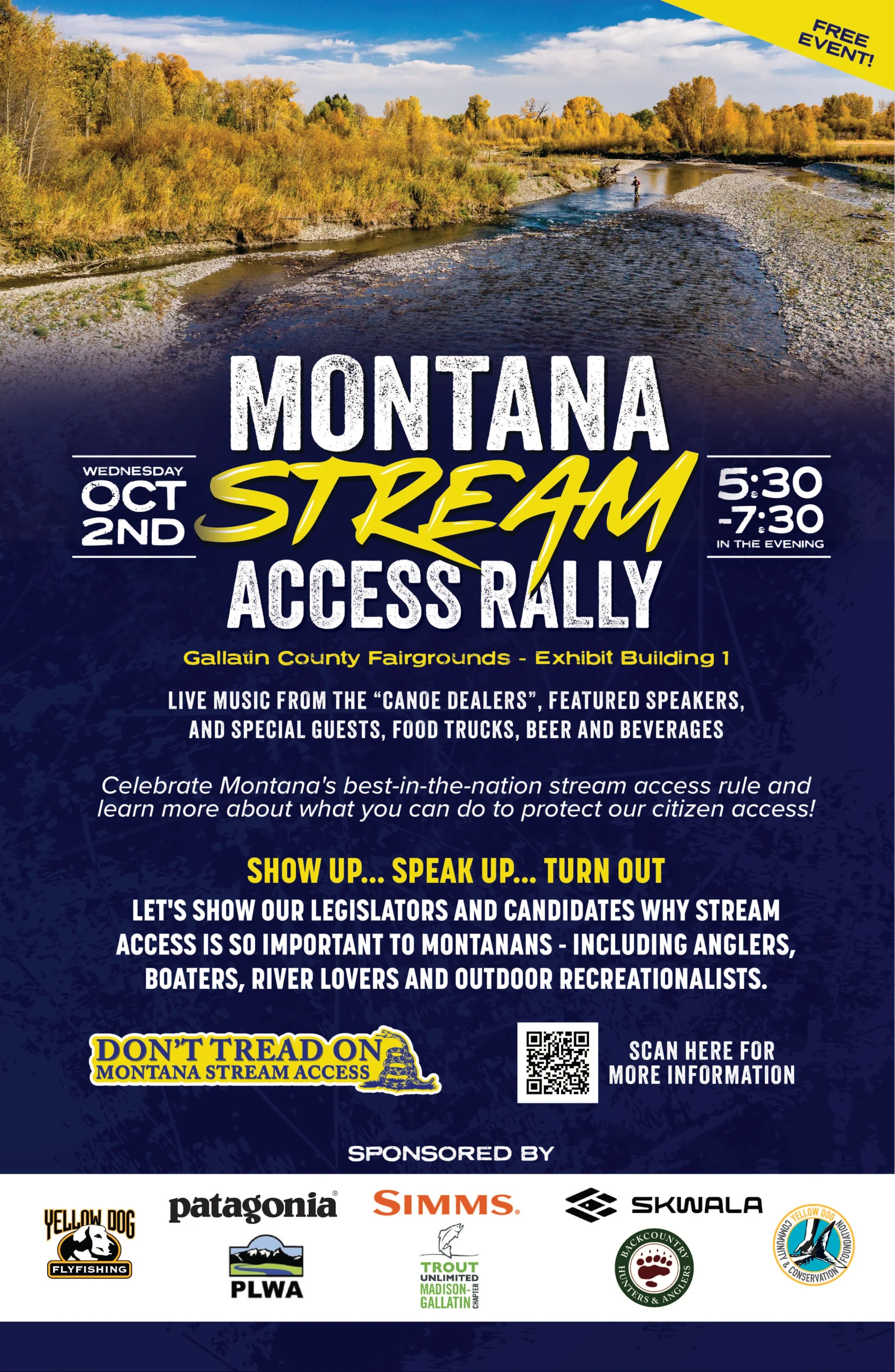 Stream Access Rally in Bozo